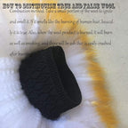 Lambswool Wash Mitt-1 Pack Car Wash Mitt Car Washing Gloves (1)