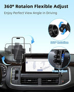 PZK Car Phone Mount for 2021-2024 Chevy Chevrolet Tahoe/Suburban/GMC Yukon/GMC Yuhon XL LT/Z71/RST/High Country Accessories 10.2-inch Screen Auto Lock Car Phone Holder Not Affect Vent