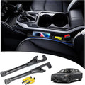 【Compatible with Kia K4 K5】 Seat Gap Filler,No Drop Seat Guard Compatible with Kia K4 K5,Drop Seat Guards for Cars(2Pcs),Emergency Keychain Car Escape Tool(2Pcs)