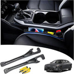 【Compatible with Kia K4 K5】 Seat Gap Filler,No Drop Seat Guard Compatible with Kia K4 K5,Drop Seat Guards for Cars(2Pcs),Emergency Keychain Car Escape Tool(2Pcs)