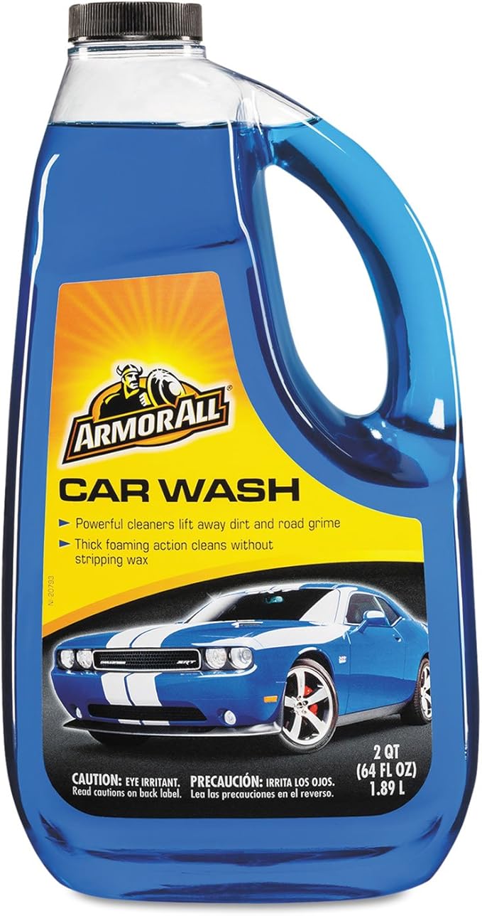 Armor All 25464 Car Wash Concentrate, 64 oz Bottle, 4/Carton