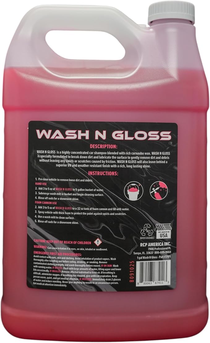 Wash Wax Soap 1 gal, Included (qty.) 1 Gallons 1 Gal, Model# 3101