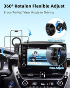 PZK Car Phone Mount for 2019-2025 2026 Toyota Corolla/Corolla Hatchback Hybrid LE/SE/Corolla Cross 2022-2025 2026 Accessories 8-inch Screen Compatible with Magsafe Car Phone Holder Not Affect Vent