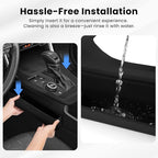 Autorder Silicone Center Console Organizer for 2019-2026 Toyota RAV4 Accessories Seat Gap Storage Box Soft Gear Shift Panel Trim Cover