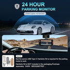 PERNIS AI 4K Dash Cam Front and Rear,STARVIS 2 Sensor,Free Card Included,5.8GHz WiFi Dual Dash Camera for Cars,Built-in GPS,G-Sensor,Night Vision,3.16" Screen,24H Parking Mode,Support 1T Max