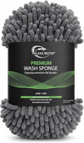 XGloss Motor™ Premium Dual-Action Wash Sponge – Scratch-Free Car Wash Sponge with Soft Foam Side & Bug Removal Scrub Backing