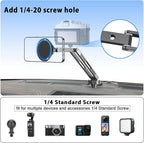 Magnetic Phone Mount for Ford Bronco 2021-2026 2/4 Door, Aluminum Alloy Phone Holder, MagSafe Phone Mount for iPhone 12-17 Series, for Ford Bronco Accessories, OEM Screws Dash Mount Install