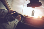 Elektroplate Inverted Black and White American Flag Automotive Air Fresheners for Vehicles | New Car Scent (12-Pack) | Made in the USA