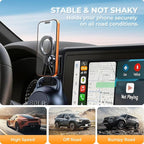 Car Phone Holder for Toyota Camry LE/SE 2026 2025 (Only for 8-Inch Screen) 360° Rotation Magnetic Cell Phone Mount, Compatible with Magsafe, Does Not Affect Air Vent