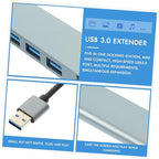 BESPORTBLE USB Hub USB Port Expander for Laptop High-Speed Data Transfer for Keyboard Charger Mouse Webcam Plug and Play Compact Design