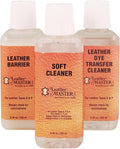 Leather Master Dye Transfer Cleaning Bundle - Repairs, Cleans, and Conditions. Will Remove Color and Dye Transfers from Furniture. Ideal for Couch, Boot, Car Interior Fabric, and Light Leather