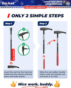 32'' Heavy Duty Tire Bead Breaker Hammer, Duck Billed Tire Hammer for Fast Bead Breaking, Tire Bead Breaker Tool for Semi Trucks, Passenger Car, Pickups, Tractors Tire Bars for Changing Tires