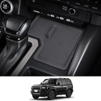 CDEFG 2024 2025 Land Cruiser Center Console Wireless Charging Protective Mat for 2024 2025 Toyota Land Cruiser Prado 250 J250 LC250 Accessories Silicone Non-Slip Pad (Only for Left-Hand Drive)