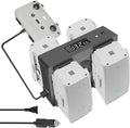 Hanatora Air 2S,Mavic Air 2 Wall & Car Charger Compatible with DJI Air 2S,Mavic Air Battery, 5 in 1 Rapid Multi Parallel Charging Hub Drone Accessories