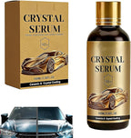 PTZ Crystal Serum, Graphene Ceramic Coating for Cars, 9H Hardness Spray Coating, Crystal Gloss Auto Coating Liquid for Paint, Glass & Wheels, Easy DIY Car Detailing (1Pcs)