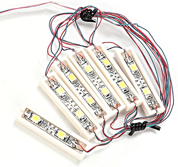 ABS Universal USB LED Light, Car Lights Interior Underglow Kit, Charging Shining Decoration Bricks Bartype Lamp Ambient Lighting for Illumination or Decoration