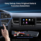 ATOTOZONE X10 7" Double-DIN Android Car Stereo, 8G+128G in-Dash Nav, Backup Cam w Recording, AI Agent & AI Vision, Re-Mote LiveView, 4G LTE, 7.1.2-Ch Audio, HDMI in, Wireless CarPlay/Android Auto