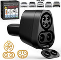 2-in-1 CCS & J1772 to Tesla Adapter - 250KW Fast CCS to Tesla Adapter, Compatible with Tesla Model S/3/X/Y/Cybertruck - Works with Electrify America, Blink, ChargePoint, and EVgo Station