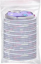 MP MOZZPAK Vomit Bags Disposable 35 Pack - 1000ml Emesis Bags, Leak-Proof Barf Bag, Travel Friendly Puke & Nausea Bag for Motion Sickness, Medical Grade Throw up Relief for Car (35pk - Unicorn Style)