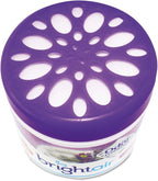 Bright Air Solid Air Freshener and Odor Eliminator, Lavender and Fresh Linen Scent, 14 Ounces (900014) , Purple