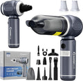 SakerPlus Car Vacuum Portable Cordless, 3-in-1 Hand Held Mini Vacuum Cleaner 17500PA High Power, Handheld Vacuum & Air Duster for Suction, Blowing, Inflating & Deflating, Ideal for Car Home Office