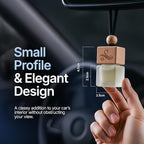 Solvere Diffuser with Vent Clip | Strong Automotive Freshener Long Lasting | Powerful Car Fresheners for Men with Odour Eliminating Technology | Luxury Air Freshener by Perfa