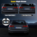 4 Channel Dash Cam Front and Rear Inside Left Right,2.4 Inch 1080P Dash Camera for Cars Car Camera with IR Night Vision,Loop Recording,G-Sensor,Parking Assistance,24H Parking Monitor
