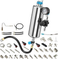 Fuel Injector Cleaner Tool Kit;Non-Dismantling1000ML Fuel Injection System Cleaner with 21PC Adapter; 150PSI Pressure Adjustment for Gasoline Injector/Pressure Regulator/Release Cars/Intake System