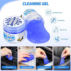 Nilight 15PCS Car Detailing Kit Auto Cleaning Tools Wash Set with Storage Carry Bag Beginners Easy to Use for Interior Exterior Car Care Clean Windshield Dashboard Seat Air Vents Wheels Tires, Blue