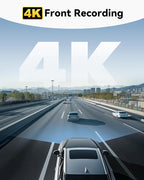 REDTIGER 4K Dash Cam Front, ADAS, Built-in WiFi GPS, Mini Hidden Dash Camera for Cars with G Sensor, 24H Parking Monitor, Free 32GB Memory Card, APP Control, Loop Recording, Night Vision (F9 Lite)