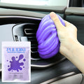 PULIDIKI Car Cleaning Gel Clean Putty, Universal Car Interior Cleaner Slime, Perfect Cleaning Kit Supplies, Auto Detailing Tools Accessories, Dust Remover Gifts for Men Women Purple (70g)