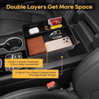 LFOTPP Center Console Organizer Compatible with 2023-2026 Honda Pilot/2024 2025 Ridgeline/2024-2026 Passport ABS Material Armrest Console Organizer 2026 Honda Trailsport Accessories