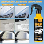 300ml Nano Car Coating Spray Kit, Nano Hydrophobic Ceramic Coating, Auto Paint Protection, Ceramic Coating for Cars Includes Microfiber Cloth(1PC*300ml +1*Sponge+1*Cloth)