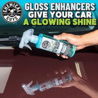 Chemical Guys Swift Wipe Waterless Car Wash Spray – Safe Cleaner for Cars, Trucks, Motorcycles, RVs, Chrome, Paint & Glass – High Gloss Finish – 32 fl oz