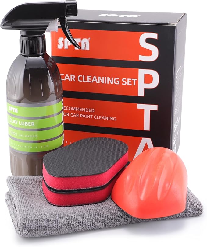SPTA Clay Block, Clay Bar Pad, 3Pcs Clay Pads for Car Detailing, for Car Detailing, Solve the Problem of Stubborn Dirt on Paint and Glass -CHMLP08A