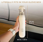 Living in a Bubble Cordless Air Duster & Mini Vacuum Set, Portable Handheld Wireless Vacuum for Car/Van