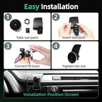 Phone Mount for Toyota RAV4 (2013-2018), 15W Wireless Car Charger, Magnetic Phone Holder, Dashboard Hands Free Mobile Holder, 360° Adjustable, 2014 2015 2016 2017 Rav4 Interior Accessories