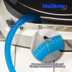 Holikme Dryer Vent Cleaner Kit Dryer Lint Vacuum Attachment Brush, Lint Remover, Dryer Vent Vacuum Hose Replacement Parts,Duct Cleaning,Blue