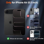 SUPFINE Magnetic for iPhone Air Case (Compatible with MagSafe)(Military Grade Drop Protection) Slim Translucent Matte Shockproof with Anti-Fingerprint Phone Cover for 17 Air,Deep Blue