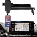 Car Phone Holder Fit for Toyota Sienna 2021 2022 2023 2024 w/DashTray Storge Box Organizer-Cell Phone Mount for Sienna Accessories 9 inch Touch Screen 360 Degree Rotation (Not fit Sienna 2025)