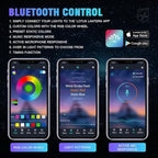 Xprite 8 Pods Rock Lights Wide Angle Bluetooth RGB Rocklights, Multicolor Neon Lighting Footwell Underglow Kits w/Wireless Remote, Compatible Jeep UTV ATV SUV RZR Off-Road Trucks Cars Boats