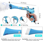 GOCCIDA Tornado Dry Car Cleaning Gun Detailing Interior Dryer Air Blow Gun for Car Detailing Air Gun Car Dust Cleaner Air Compressor Blower Gun with Nozzle and Auto Detailing Dusting Brush