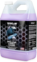 PROJE' Premium Car Care Upholstery & Fabric Cleaner - Fabric Cleaner Spray For Auto Detailing - Eliminates Odors At The Source - Stain Remover Spray For Carpet, Upholstery, Fabric, & More - 128 fl oz