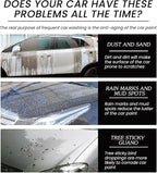 Graphene Ceramic Car Coating Kit, 70ml, Ultra High Gloss & Shine Protection with Application Accessories