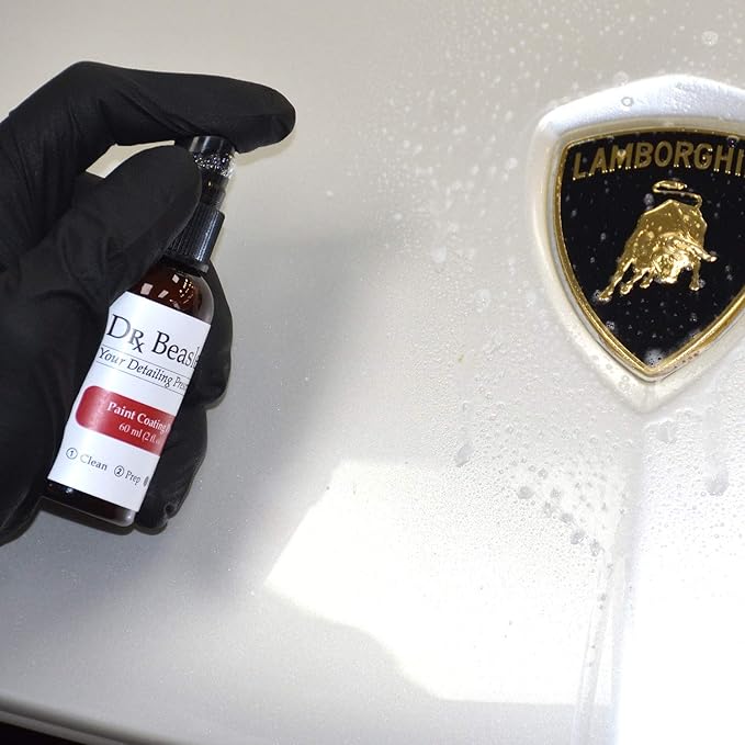 Dr. Beasley's - PK-19 Nano Resin Kit - Semi Permanent Ceramic Coating System, Resists Etching and UV Damage, Protects Paint for 2-3 Years