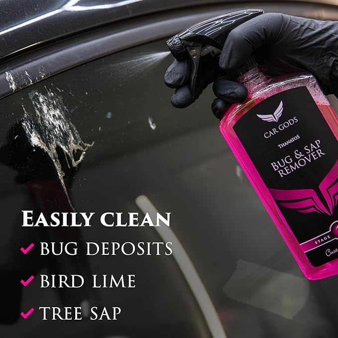 Car Gods Thanatos Bug and Sap Remover, 17 Fl Oz