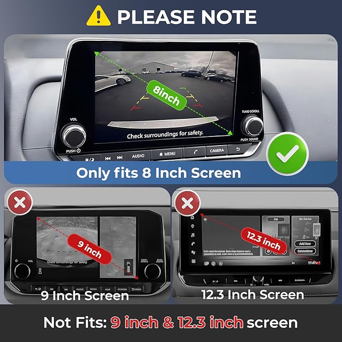 Dashboard Storage Tray Dash Organizer for Nissan Rogue 2026 2025 2024 2023 2022 2021(Fits for 8-Inch Screen), Interior Accessories Center Console Behind Screen Storage Box for 2021-2026 Rogue
