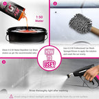 H.O.W AUTO DETAILING & CARE H.O.W 16 oz PH Neutral Ceramic Car Shampoo，Ceramic Car Wash Soap for Pressure Washer