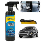 Sopami Car Coating Spray, 3-in-1 Ceramic Paint Sealant Car Wax, Maximum Gloss Shine, Extremely Hydrophobic Nano Ceramic Coating for Paint, Glass, Plastic and Metal