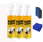 100ml Polishing Cleaner Car Interior, Car Steering Wheel Foam Cleaner, All Purpose Waterless Interior Polish Detailer and Cleaner (100ml 3)